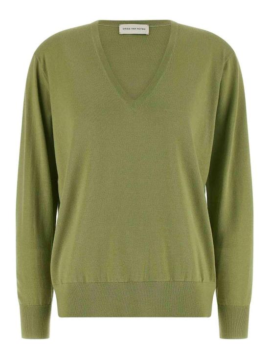 26SS 드리스 반 노튼 탑 2611312023700600 Green