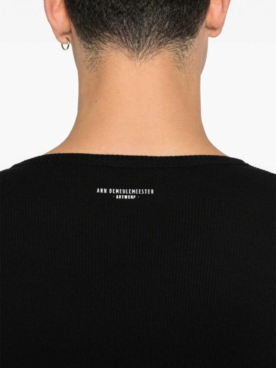26SS 앤 드뮐미스터 스웨터 B0013821FA659099 Black - ANN DEMEULEMEESTER