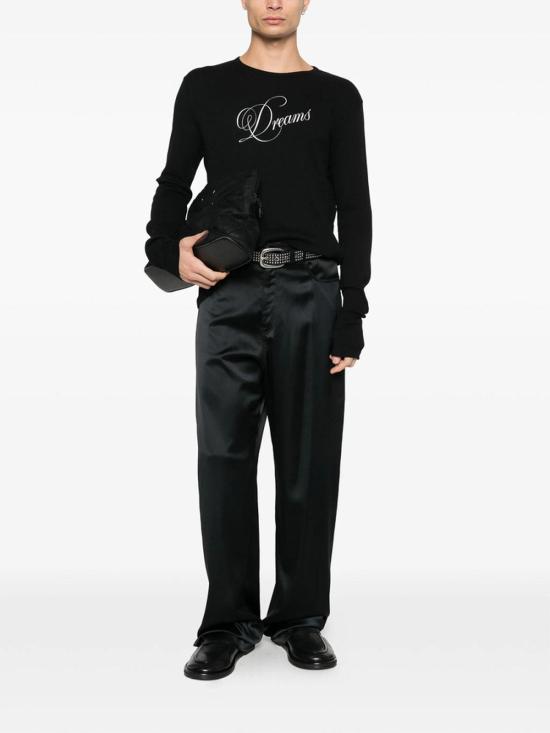 26SS 앤 드뮐미스터 스웨터 B0013821FA659099 Black - ANN DEMEULEMEESTER