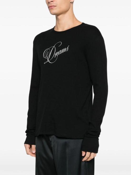 26SS 앤 드뮐미스터 스웨터 B0013821FA659099 Black - ANN DEMEULEMEESTER