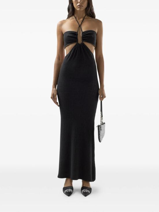 26SS 지씨디에스 미디 스커트 C1WBQB027J044 Black - GCDS