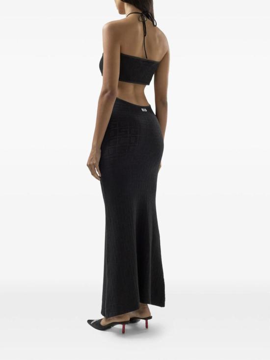 26SS 지씨디에스 미디 스커트 C1WBQB027J044 Black - GCDS