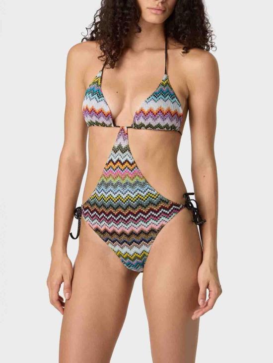 26SS 미소니 원피스 수영복 MS26SP0RBR014FSM9YJ Multicolour - MISSONI