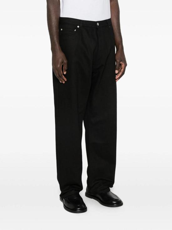 26SS 스튜디오 니콜슨 스트레이트 팬츠 SN801MARYLEBONEBLACK Black - STUDIO NICHOLSON