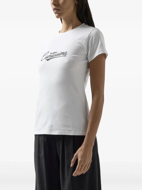 26SS 지씨디에스 반팔 티셔츠 C1WBQC097J110 White - GCDS