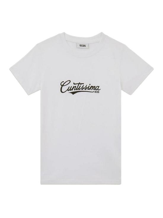 26SS 지씨디에스 반팔 티셔츠 C1WBQC097J110 White