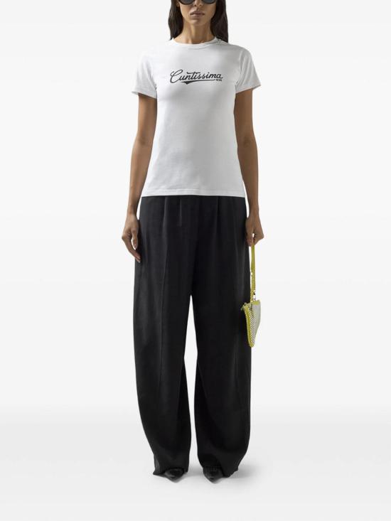 26SS 지씨디에스 반팔 티셔츠 C1WBQC097J110 White - GCDS