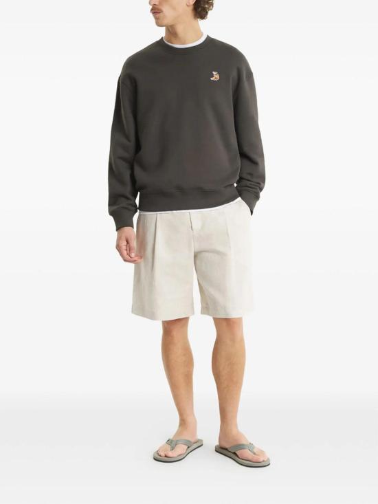 26SS 메종키츠네 드리밍 폭스 컴포트 스웨트셔츠 QM00301KM0341BELUG Grey - MAISON KITSUNE
