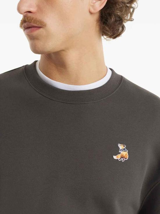 26SS 메종키츠네 드리밍 폭스 컴포트 스웨트셔츠 QM00301KM0341BELUG Grey - MAISON KITSUNE
