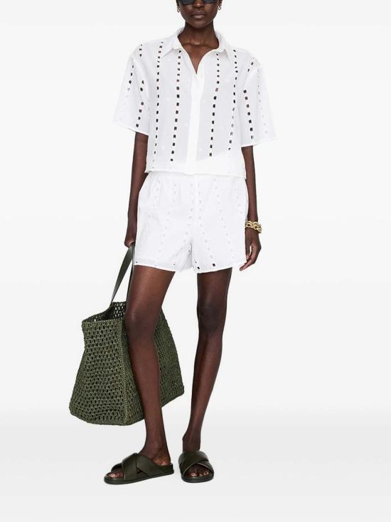 26SS 애니빙 숏팬츠 A0512098WTI26 White - ANINE BING