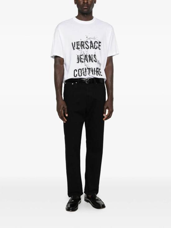 26SS 베르사체 반팔 티셔츠 80GAHC01CJ01C003 White - VERSACE
