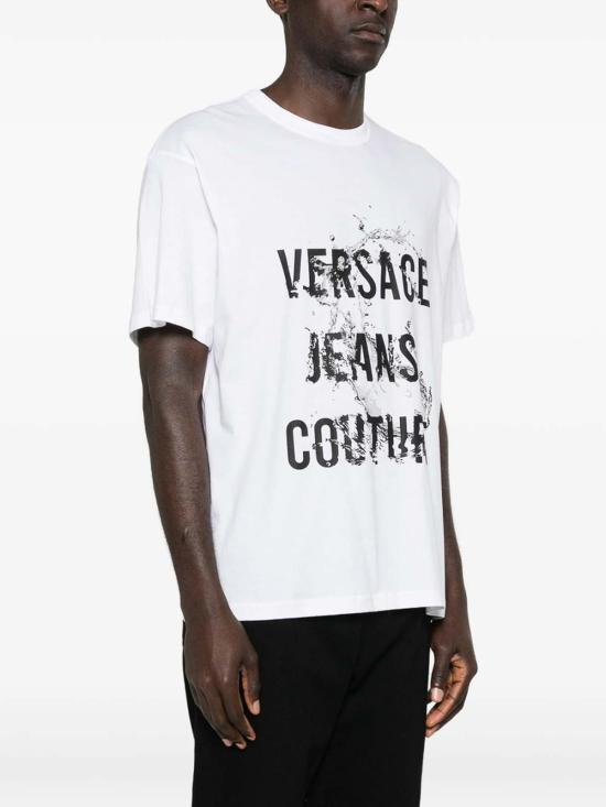 26SS 베르사체 반팔 티셔츠 80GAHC01CJ01C003 White - VERSACE