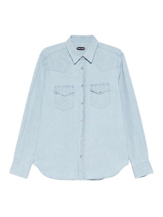 26SS 톰포드 긴팔 셔츠 FMC315HDS001UAN Blue