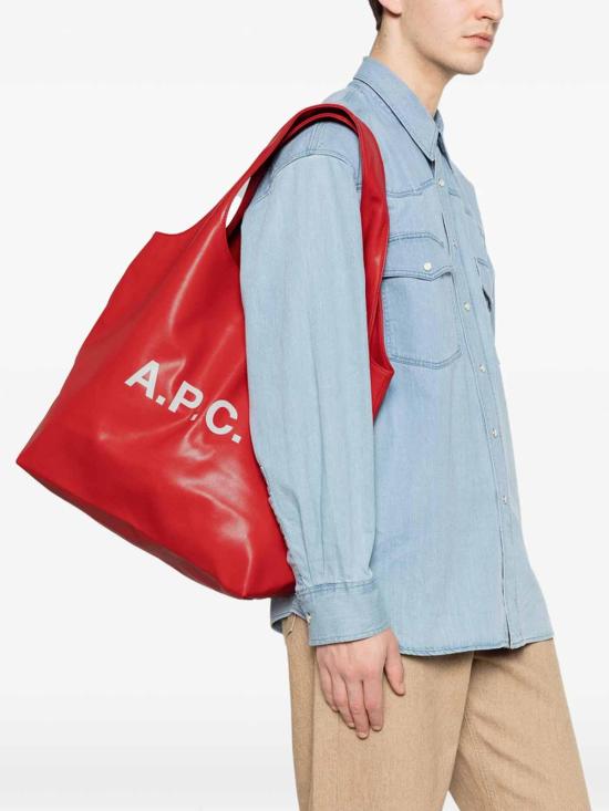 26SS 아페쎄 니논 토트백 PUAATM61565GAA Red - A.P.C.