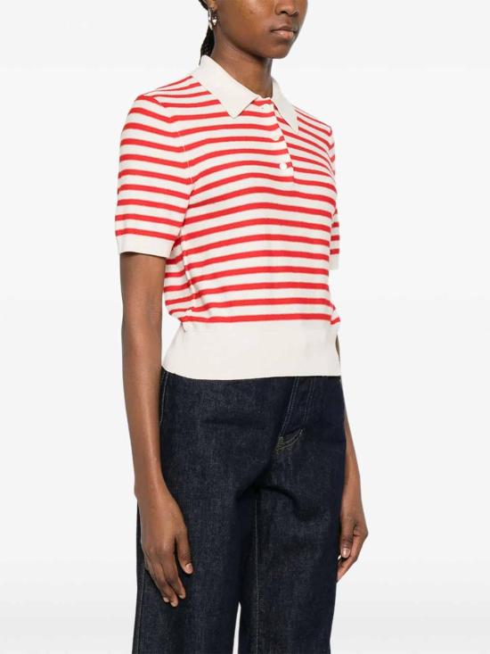 26SS 아페쎄 탑 COHNXF23484TAW Red - A.P.C.