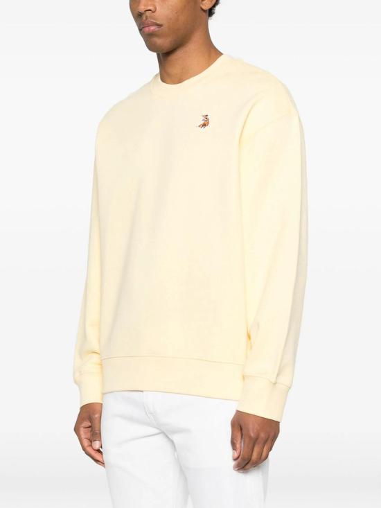 26SS 메종키츠네 드리밍 폭스 컴포트 스웨트셔츠 QM00301KM0341STRAW Yellow - MAISON KITSUNE