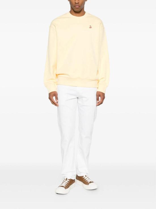 26SS 메종키츠네 드리밍 폭스 컴포트 스웨트셔츠 QM00301KM0341STRAW Yellow - MAISON KITSUNE