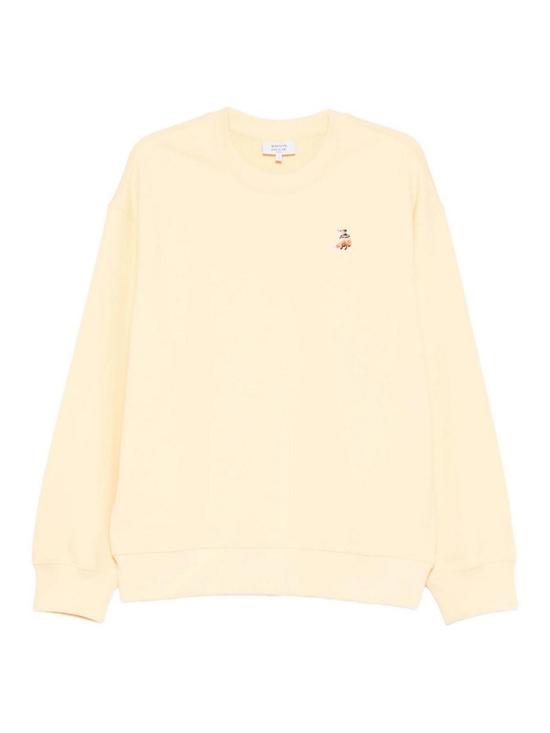 26SS 메종키츠네 드리밍 폭스 컴포트 스웨트셔츠 QM00301KM0341STRAW Yellow
