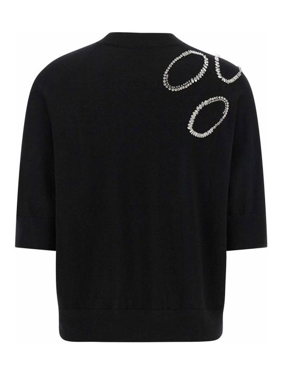 26SS 드리스 반 노튼 탑 2610112023700900 Black - DRIES VAN NOTEN