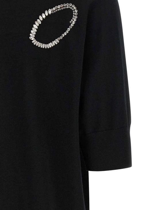 26SS 드리스 반 노튼 탑 2610112023700900 Black - DRIES VAN NOTEN