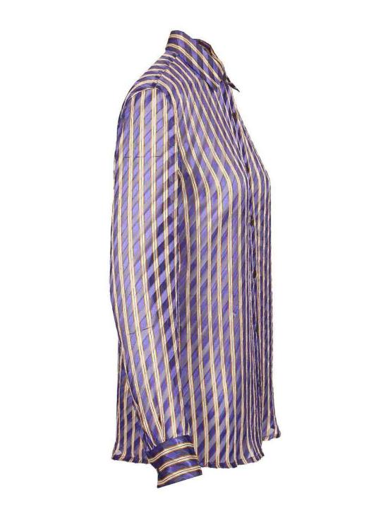 26SS 드리스 반 노튼 셔츠 2611307423149400 Purple - DRIES VAN NOTEN