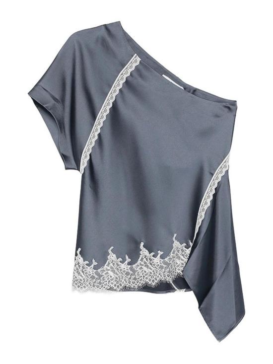 26SS 이로 민소매 티셔츠 TOPAZIWP16BLU93 Blue