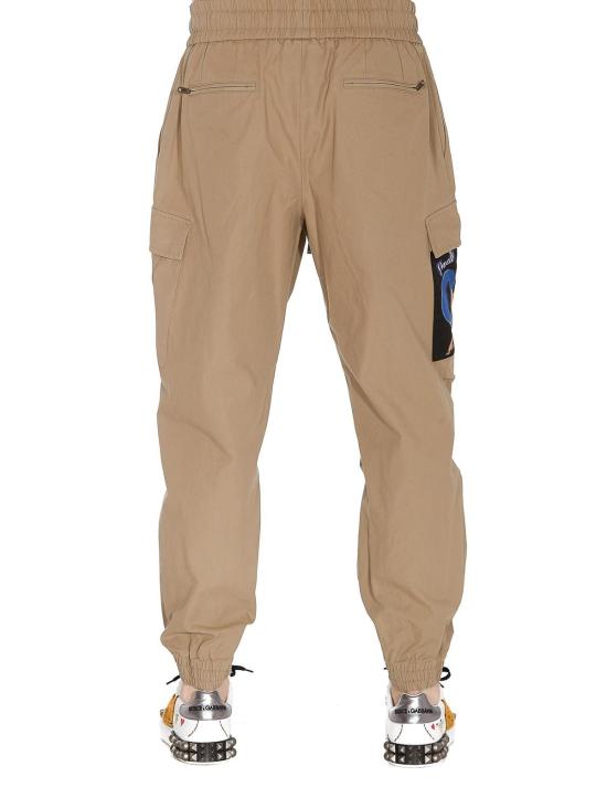  돌체앤가바나 트레이닝/조거 팬츠 GWE3HTFU6WFM3830 Beige - DOLCE & GABBANA