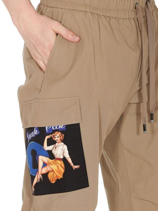  돌체앤가바나 트레이닝/조거 팬츠 GWE3HTFU6WFM3830 Beige - DOLCE & GABBANA