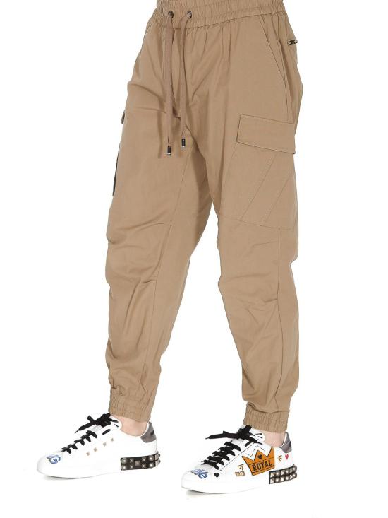 돌체앤가바나 트레이닝/조거 팬츠 GWE3HTFU6WFM3830 Beige - DOLCE & GABBANA