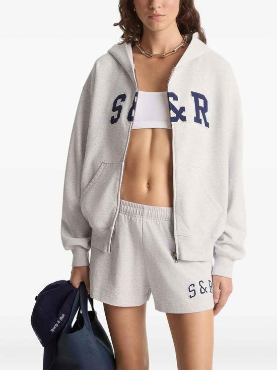 26SS 스포티앤리치 스웨터 ST08864082GYHEGRE Grey - SPORTY & RICH