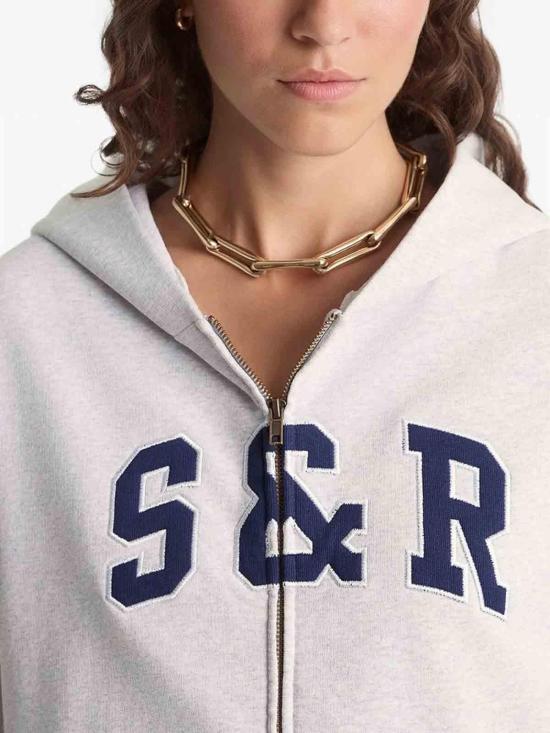26SS 스포티앤리치 스웨터 ST08864082GYHEGRE Grey - SPORTY & RICH