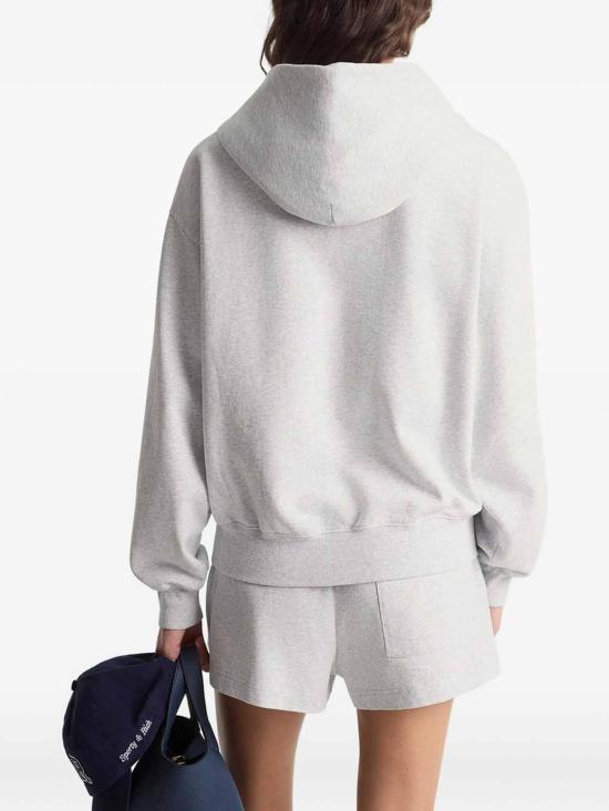 26SS 스포티앤리치 스웨터 ST08864082GYHEGRE Grey - SPORTY & RICH