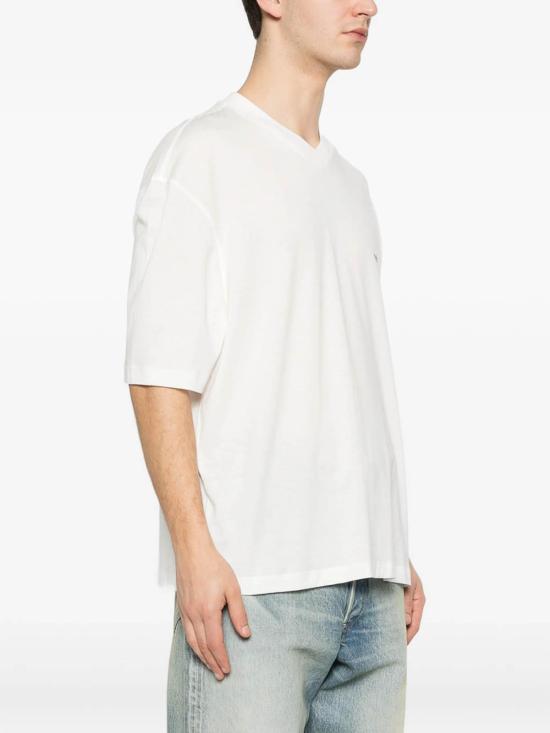 26SS 엠포리오 아르마니 반팔 티셔츠 AF24470EM005277U0003 White - EMPORIO ARMANI