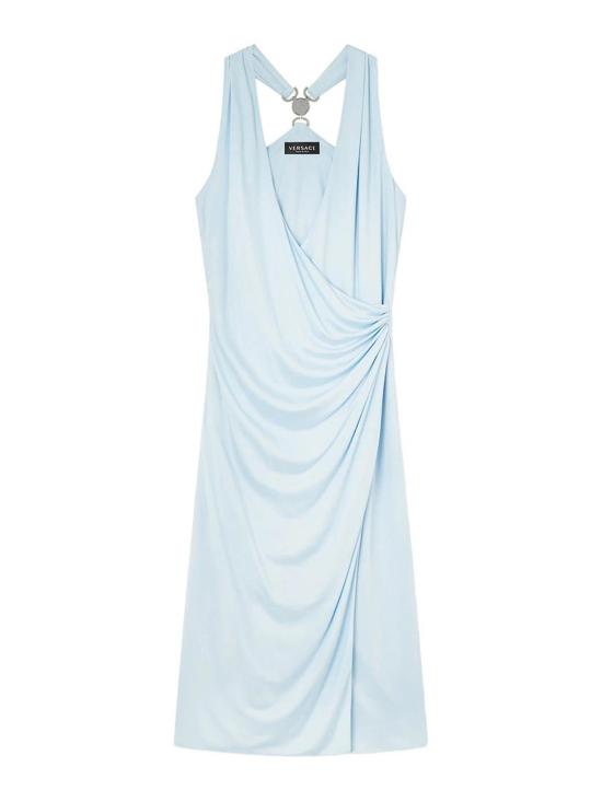 26SS 베르사체 미디 스커트 1A1249710226161VD60 Blue