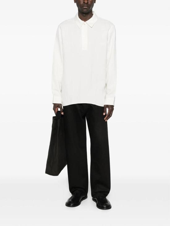 26SS 스튜디오 니콜슨 긴팔 셔츠 SNM1508AUSTINCHALK White - STUDIO NICHOLSON