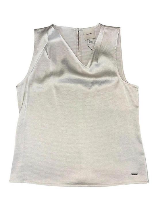 26SS 캘빈클라인 민소매 티셔츠 LV044F144GCHALK White