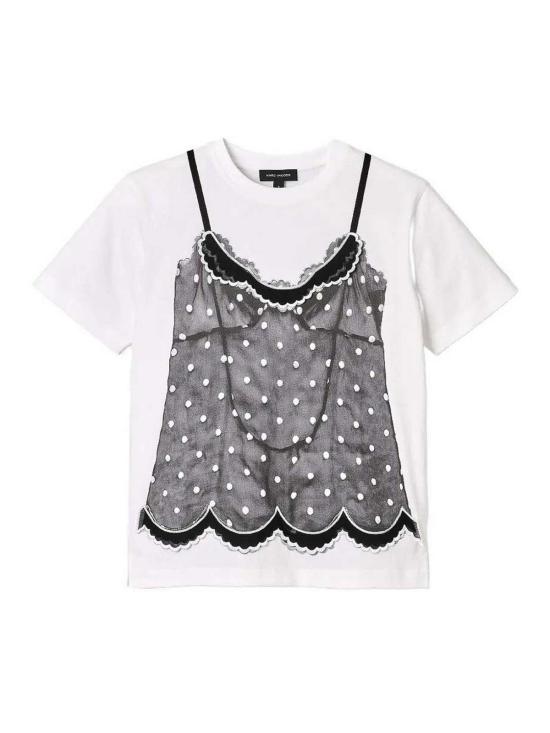 26SS 마크제이콥스 반팔 티셔츠 2S6RTP038C16101 White