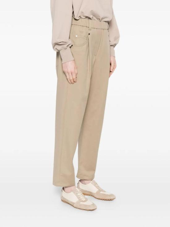 26SS 브루넬로 쿠치넬리 스트레이트 팬츠 MA126P8417C8704 Green - BRUNELLO CUCINELLI