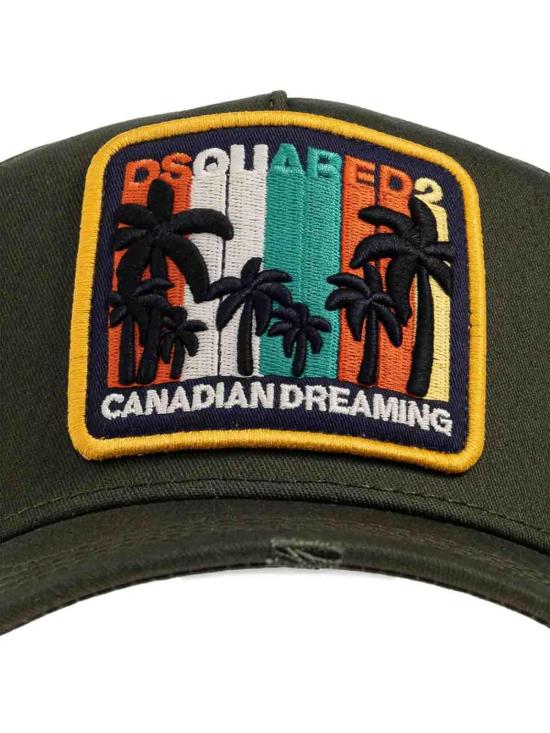 26SS 디스퀘어드2 모자 BCM003705C000018066 Green - DSQUARED2