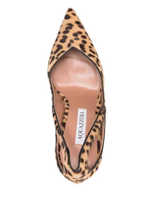 25FW 아쿠아주라 힐/펌프스 SHEHIGP0LYANNATLEOPONY Brown - AQUAZZURA