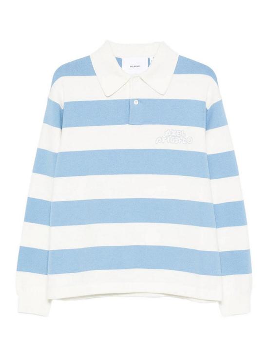 26SS 악셀 아리가토 폴로 티셔츠 A3947004REYWHLBL White