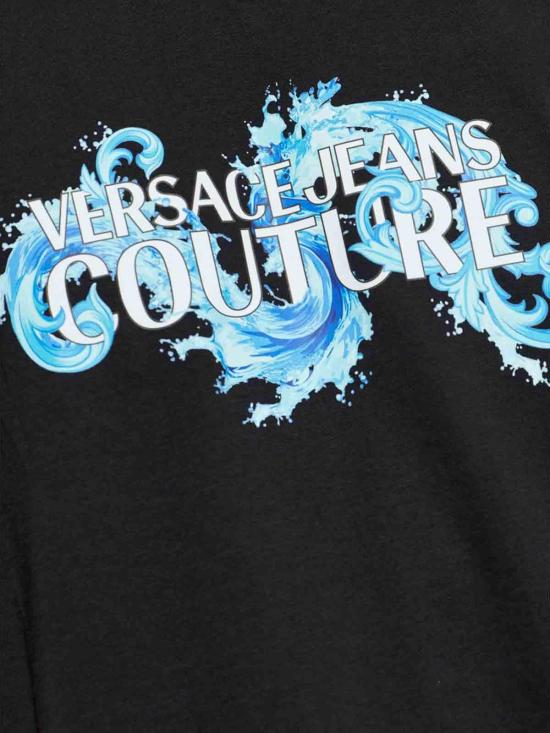 26SS 베르사체 반팔 티셔츠 80GAHE02CJ00E899 Black - VERSACE