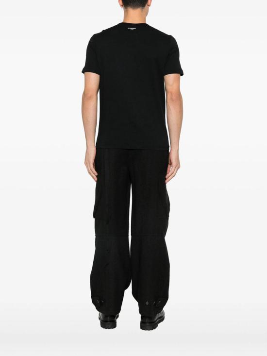 26SS 앤 드뮐미스터 반팔 티셔츠 B0013904FA206099 Black - ANN DEMEULEMEESTER