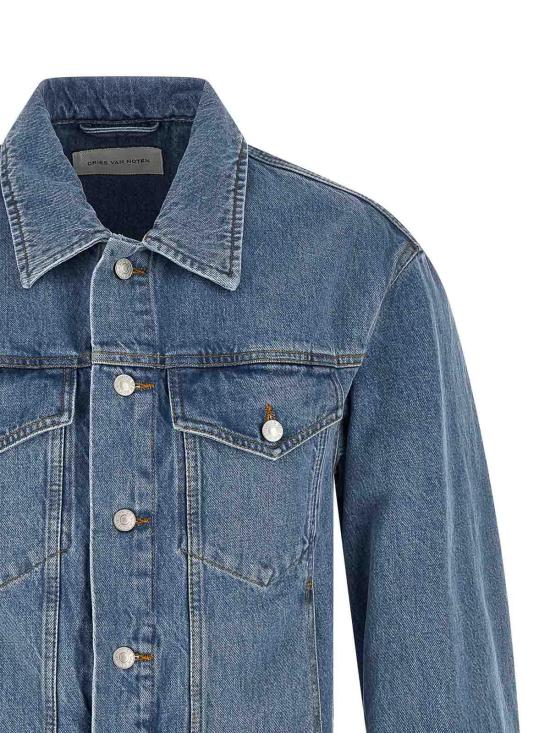 26SS 드리스 반 노튼 데님 자켓 2610205163384510 Light Blue - DRIES VAN NOTEN