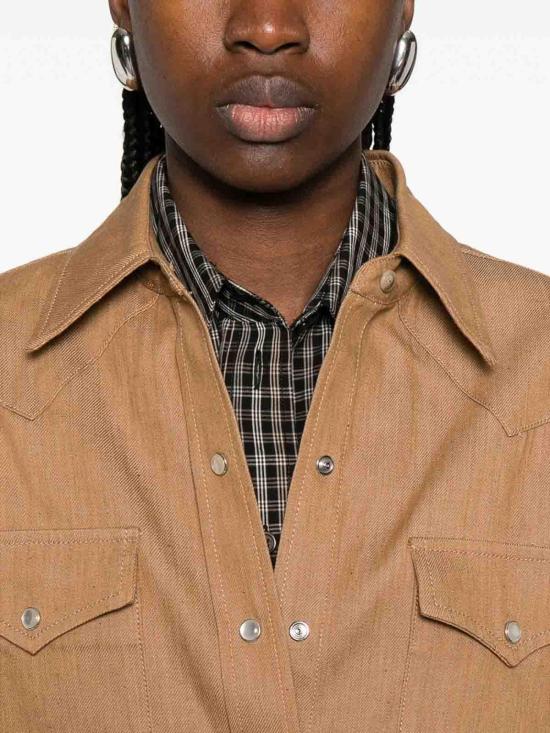 26SS 아페쎄 셔츠 COHLYF12644CAC Brown - A.P.C.