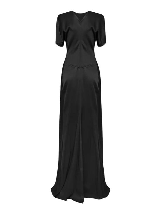 26SS 빅토리아 베컴 롱 원피스 1126WDR007004A1 Black - VICTORIA BECKHAM