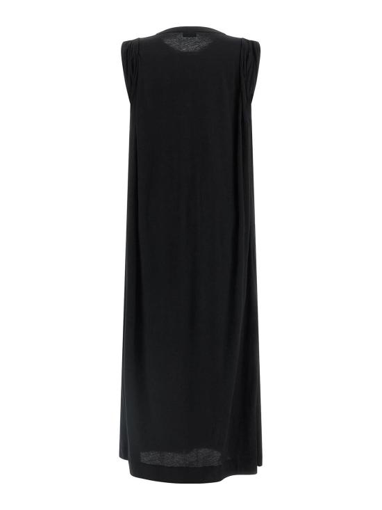 26SS 드리스 반 노튼 미디 스커트 2610111313606900 Black - DRIES VAN NOTEN