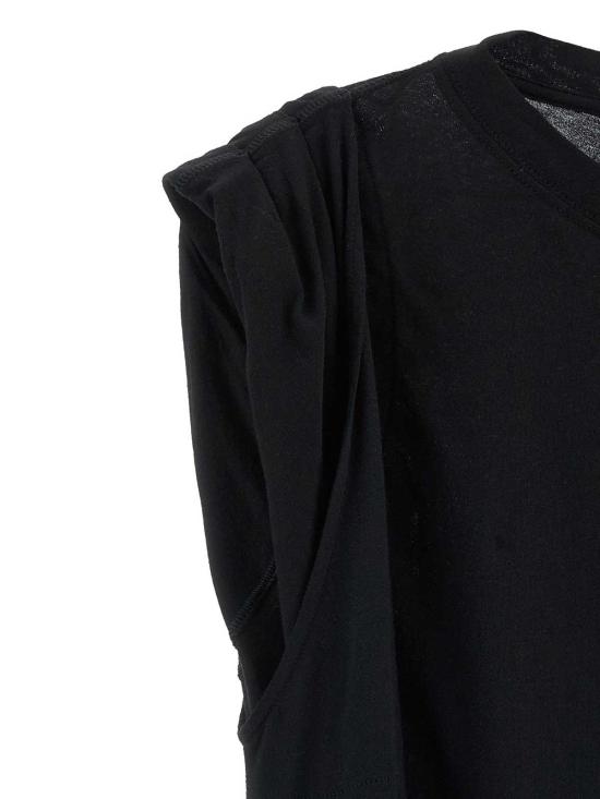 26SS 드리스 반 노튼 미디 스커트 2610111313606900 Black - DRIES VAN NOTEN