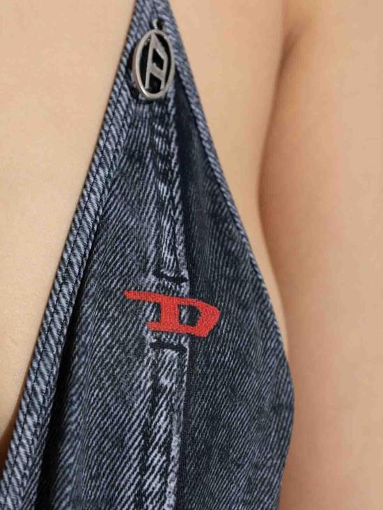 26SS 디젤 킨스리 데님 프린트 스윔수트 0BNCWA18751E6866 Blue - DIESEL