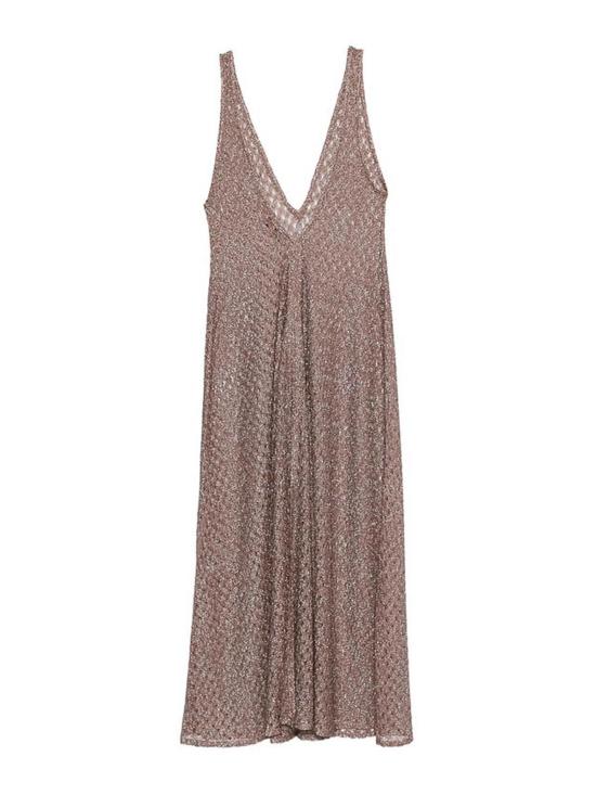 26SS 미소니 롱 원피스 MS26SQ0PBR014DS80EE Nude Neutrals - MISSONI